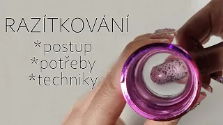 RAZÍTKOVÁNÍ  | destičky a potřeby || #NailArtAlexandra 💅