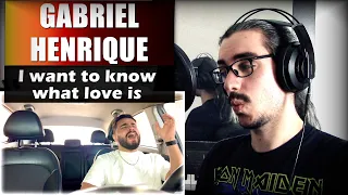 GABRIEL HENRIQUE "I want to know what love is" // REACTION & ANALYSIS by Vocal Coach (ITA)