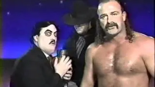 Jake Roberts and Undertaker Promo on Mr. Madness and Jim Duggan (11-24-1991)