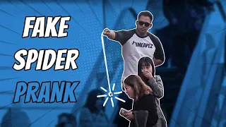 🕷 Fake Spider Prank🕷😱 FUNNY REACTIONS 😱