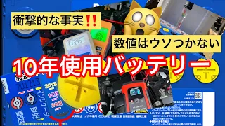 10年使用バッテリー検証！　衝撃の事実(数値は嘘つかない) パルス充電でCCA値に内部抵抗に変化が⁉️　NBOXにもカオスはおすすめ！？