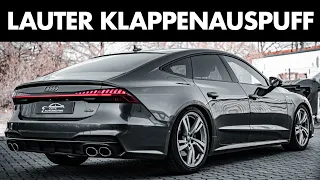 Echte Endrohre im Audi A7 55 TFSI 4k mit bösem Sound | Cete Automotive