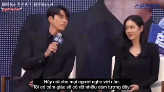 [Vietsub_cut] Showcase "Negotiation" | Hyun Bin (현빈 ) & Son Ye Jin (손예진) 20180903