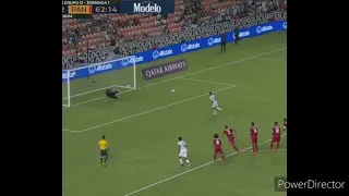 Hassan Al-Haidos gol de panenka ante Panama / Hassan Al-Haidos panenka penalty gola against Panama