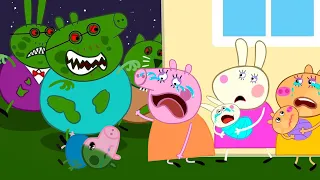 Zombie Apocalypse, Oh No!!! Zombie, Don't Hurt Peppa | Peppa Pig Funny Animation