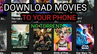 Download movies to your phone | No torrent | Less than 400Mb | 2020