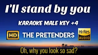 The Pretenders - I'll stand by you (Karaoke Male Key)