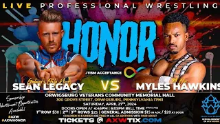 Sean Legacy vs Myles Hawkins (AXW)
