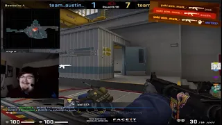 best faceit lvl 10 aimer in DR ft. Znorux, austincs