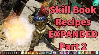 Skill Book Recipes Expanded Part 2 - Divinity 2 Definitive Edition