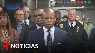 Anuncian nuevas medidas de seguridad para evitar ataques en metro de Nueva York | Noticias Telemundo