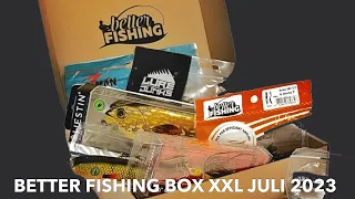 Better Fishing Box XXL #32 Juli 2023 unboxing