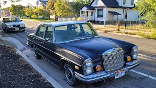 First Person Driving Experience- 1971 Mercedes-Benz 280SE (W108)