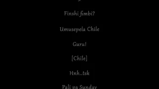 Umusepela Chile Ft Stevo - Judas Kiss  ||  Scrolling Lyrics