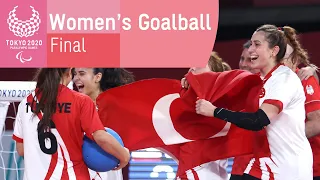 Women's Goalball Gold Medal Match | Tokyo 2020 Paralympic Games