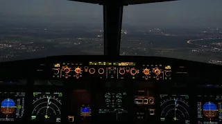 Night approach and landing UUDD