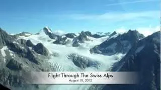 Flight Through The Swiss Alps