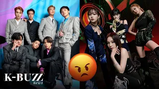 ARMYs are enraged as the 2021 MMA gave the 1-year-old group aespa a Daesang