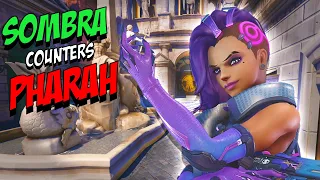 How To Be ACTIVE in a Team Fight with Reworked Sombra | UNCUT UNRANKED TO GM GAME 6