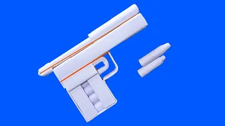 How to Make a Paper Gun that Shoots Paper Bullets