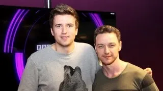 James McAvoy talks about punching Hugh Jackman