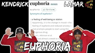 DRAKE'S HARD DRIVE IS BURNED!!! | Kendrick Lamar - Euphoria Reaction