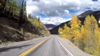 Scenic Drive, San Juan Skyway, Molas Lake to Silverton, Colorado, Autumn Colors