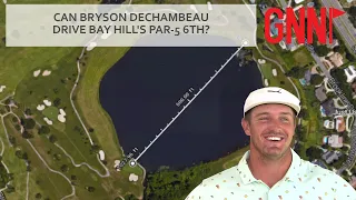 Can Bryson DeChambeau drive the par-5 6th at Bay Hill in the Arnold Palmer Invitational?