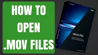 How to Open .MOV Files in Sony Vegas (QuickTime Error Fix) - 2017