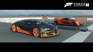 Fm7 Dragrace 7 - Mclaren P1 Vs Bugatti Veyron