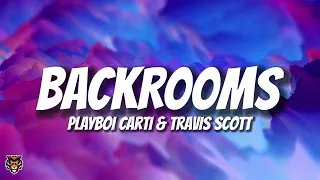 Playboi Carti - BACKR00MS feat. Travis Scott (Lyrics)