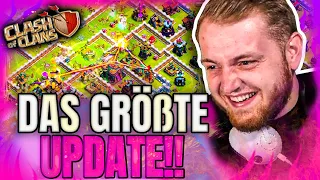 🥳🤩 AUFBRUCH zum NEUEN TROPHÄEN REKORD?! RIESEN RATHAUS UPDATE! Clash of Clans