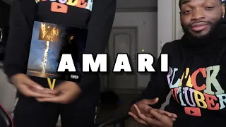 J. Cole - a m a r i (Official Audio) REACTION