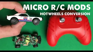 Micro R/C Mods with Hotwheels and Slotcars (Adventure Force Nano Racer)