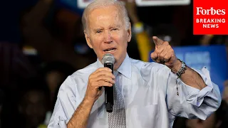 'Give Me A Break!': Biden Brushes Off GOP Messaging About Public Safety