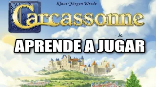 Carcassonne  - Cómo se juega - TUTORIAL - Juego de Mesa