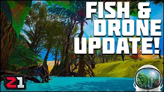 The Biggest Update EVER ? Planet Crafter Fish And Drone Update | Z1 Gaming