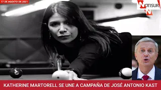 Katherine Martorell se une a campaña de José Antonio Kast