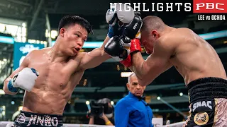 Lee vs Ochoa HIGHLIGHTS: April 16, 2022 | PBC on Showtime