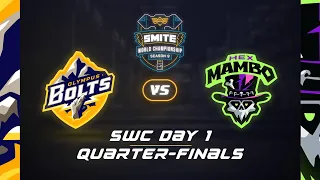 SMITE World Championship: (Quarter-Finals) Olympus Bolts Vs Hex Mambo