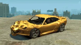GTA 4 - Car Crashes Compilation #1 (Real Damage Mod)