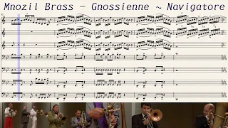Mnozil Brass - Gnossienne ~ Navigatore【Brass Septet Transcription】