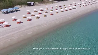 Alexander the Great Beach Hotel, in Halkidiki, Greece.. Summer 2022