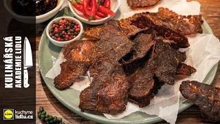 Beef jerky – sušené hovězí maso - Roman Paulus - Kulinářská Akademie Lidlu