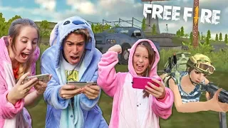 JUGAMOS AL FREE FIRE DISFRAZADOS (CON MIS HERMANAS) *ÉPICO*