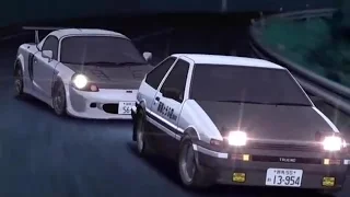 Don't Stop the Music Initial D HD Music Video [AMV]