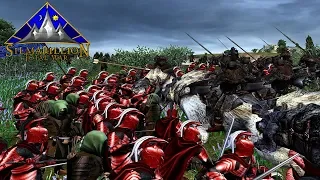 MELKORS INVASION OF OSSIRIAND (Battle Replay) - Silmarillion: Total War