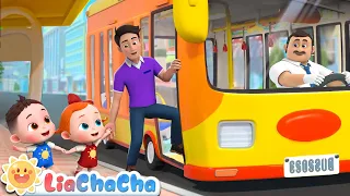 Wheels on the Bus 2 | LiaChaCha Nursery Rhymes & Baby Songs | Children Music