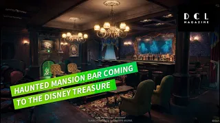 Haunted Mansion Parlor - Disney Treasure 2024 Haunted Mansion Themed Bar and Lounge - JUST ANNOUNCED