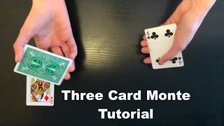 Three Card Monte Beginner Card Trick Revealed